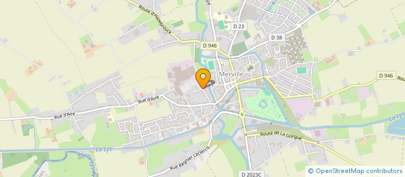 localisation de l'entreprise MONSIEUR COSMIN OANA  MERVILLE