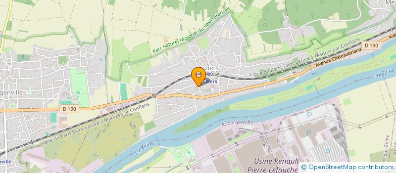 localisation de l'entreprise MONSIEUR COSMIN PADEANU  JUZIERS