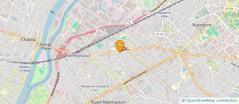 localisation de l'entreprise MONSIEUR COSSI HOUNTOHOTEGBE à RUEIL-MALMAISON