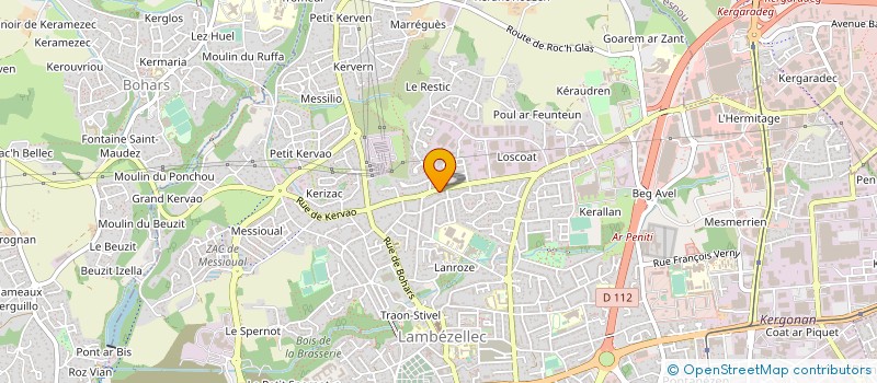 localisation de l'entreprise MONSIEUR COSSI SIWA à BREST