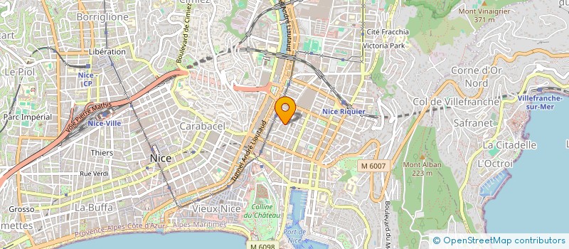 localisation de l'entreprise MONSIEUR COSTANTINO FORTUNATO à NICE