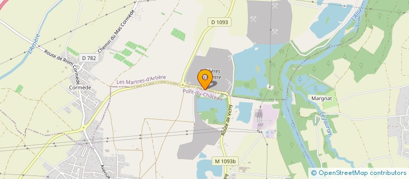 localisation de l'entreprise MONSIEUR COSTANTINO ZIRUOLO  PONT-DU-CHATEAU