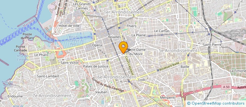 localisation de l'entreprise MONSIEUR COSTEL ALIN BOTEZ à MARSEILLE