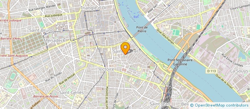 localisation de l'entreprise MONSIEUR COSTEL BOGDAN ILIES à BORDEAUX