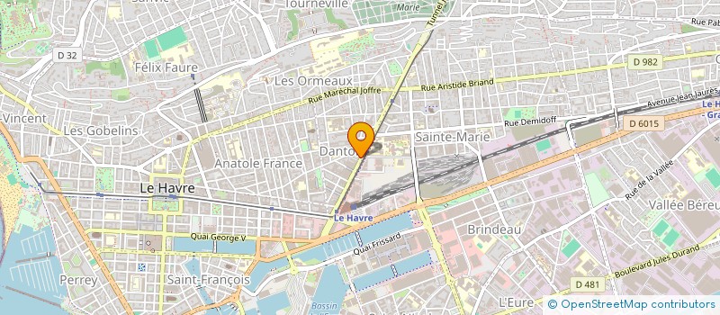 localisation de l'entreprise MONSIEUR COSTEL-CLAUDIU DUMITRU à LE HAVRE