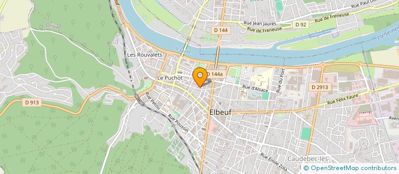 localisation de l'entreprise MONSIEUR COSTEL NICULEAC  ELBEUF