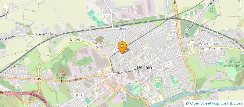 localisation de l'entreprise MONSIEUR COSTEL PITIGOI  DENAIN