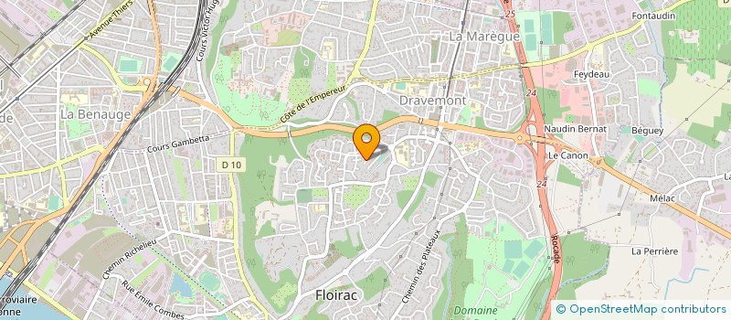localisation de l'entreprise MONSIEUR COSTEL SERBANOIU à FLOIRAC
