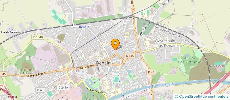 localisation de l'entreprise MONSIEUR COSTEL TANASE  DENAIN