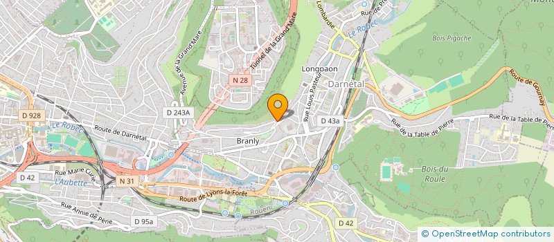 localisation de l'entreprise MONSIEUR COSTEL TRIFAN à DARNETAL