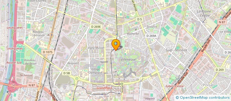 localisation de l'entreprise MONSIEUR COSTEL TUDOR  GRENOBLE