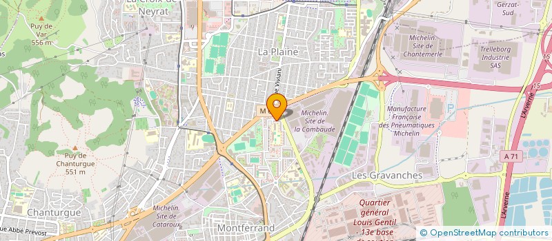 localisation de l'entreprise MONSIEUR COSTEL VIASU  CLERMONT-FERRAND