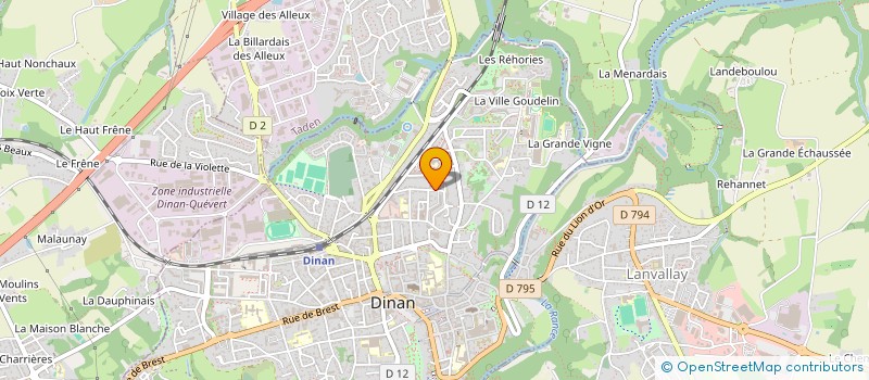 localisation de l'entreprise MONSIEUR COSTICA-FIRICEL RADUCANU  DINAN