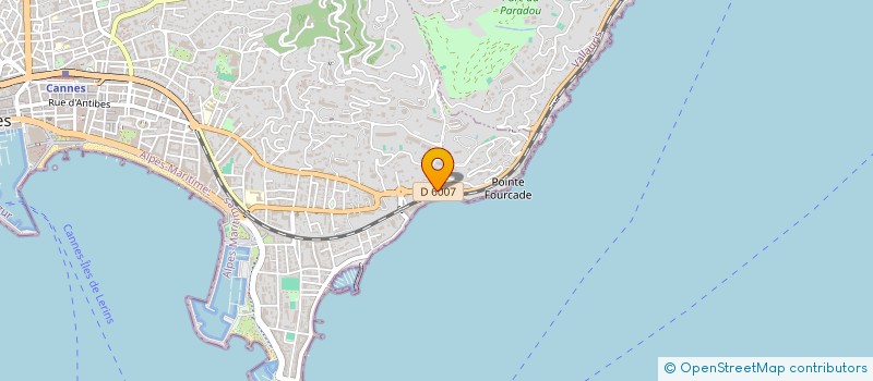 localisation de l'entreprise MONSIEUR COSTICA TEODORASCU à CANNES