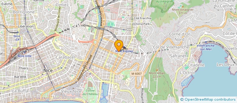 localisation de l'entreprise MONSIEUR COSTICA UNGUREANU à NICE