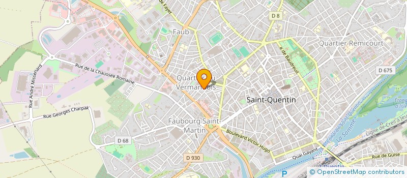 localisation de l'entreprise MONSIEUR COSTIN FLOREA à SAINT-QUENTIN