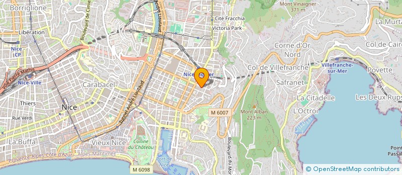 localisation de l'entreprise MONSIEUR COSTIN FLOREA à NICE