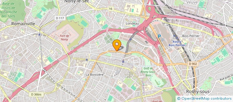 localisation de l'entreprise MONSIEUR COSTIN SIVU à NOISY-LE-SEC