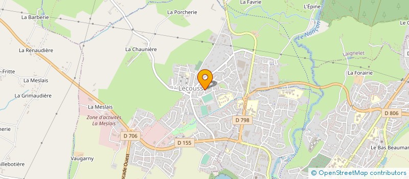 localisation de l'entreprise MONSIEUR COSTIN STAN  LECOUSSE