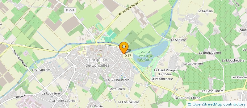 localisation de l'entreprise MONSIEUR COSTINEL NISTOR  SAINT-JULIEN-DE-CONCELLES