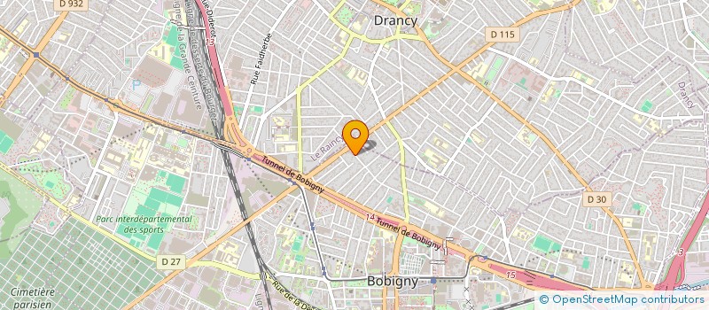 localisation de l'entreprise MONSIEUR COTOFANA GHEORGHE  BOBIGNY