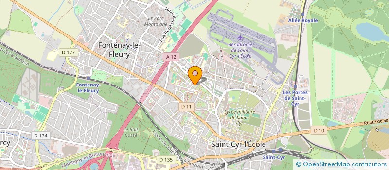 localisation de l'entreprise MONSIEUR COULIBALY MOUROU  SAINT-CYR-L'ECOLE