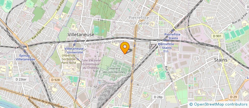 localisation de l'entreprise MONSIEUR COULIBALY SAMBA à PIERREFITTE-SUR-SEINE