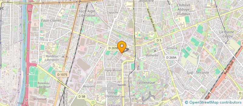 localisation de l'entreprise MONSIEUR COULOUKO SOUMARE  GRENOBLE