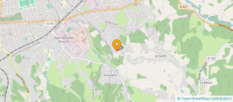 localisation de l'entreprise MONSIEUR COURTNEY LAWES  COSNAC