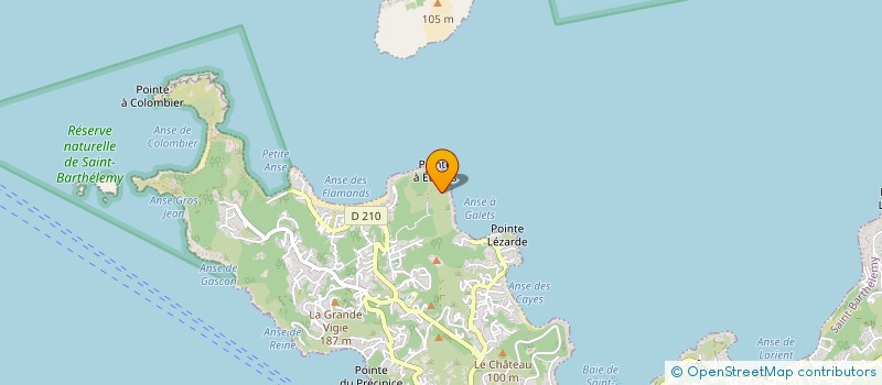 localisation de l'entreprise MONSIEUR COURTNEY WILLIAMS à SAINT BARTHELEMY