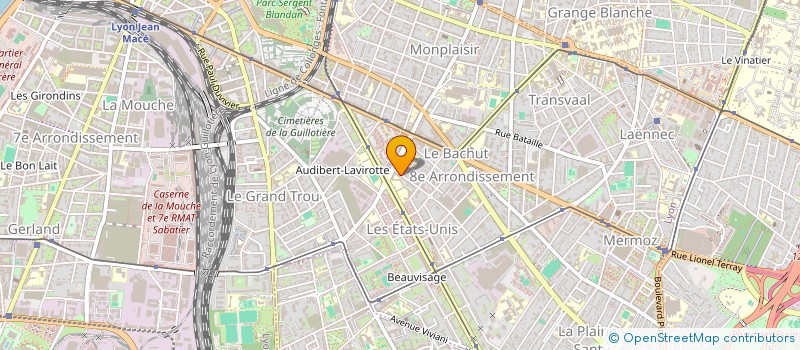 localisation de l'entreprise MONSIEUR COUTEIL MRASNI  VENISSIEUX