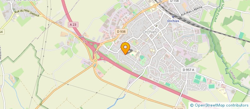 localisation de l'entreprise MONSIEUR CRAIG DELBART  ORCHIES