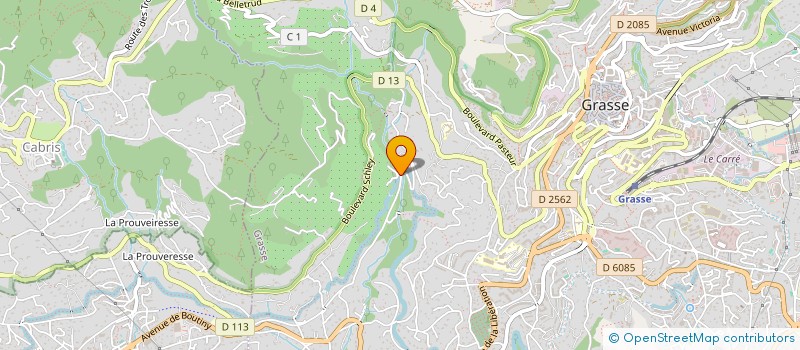 localisation de l'entreprise MONSIEUR CRAIG HALLIGAN  GRASSE