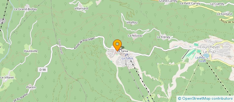 localisation de l'entreprise MONSIEUR CRAIG NORWOOD à COURCHEVEL