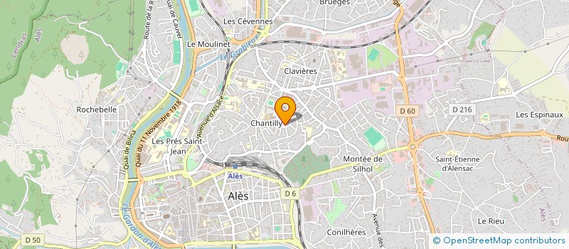 localisation de l'entreprise MONSIEUR CRECIUN-SIMON ANDRAS  ALES