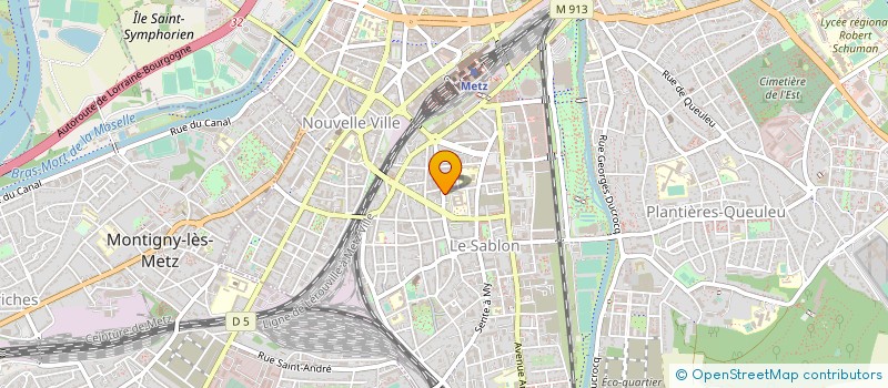 localisation de l'entreprise MONSIEUR CRINU STANCA  METZ