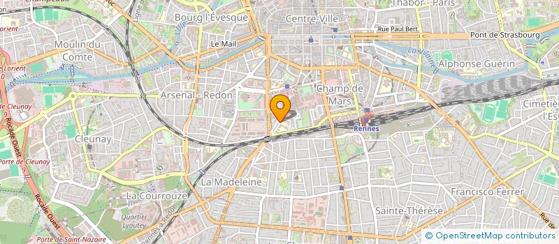 localisation de l'entreprise MONSIEUR CRIS BALANGANAY  RENNES