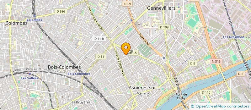 localisation de l'entreprise MONSIEUR CRISTI-DANIEL OTVOS  ASNIERES-SUR-SEINE