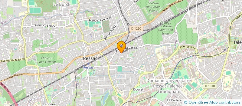 localisation de l'entreprise MONSIEUR CRISTI PLESCAN  PESSAC