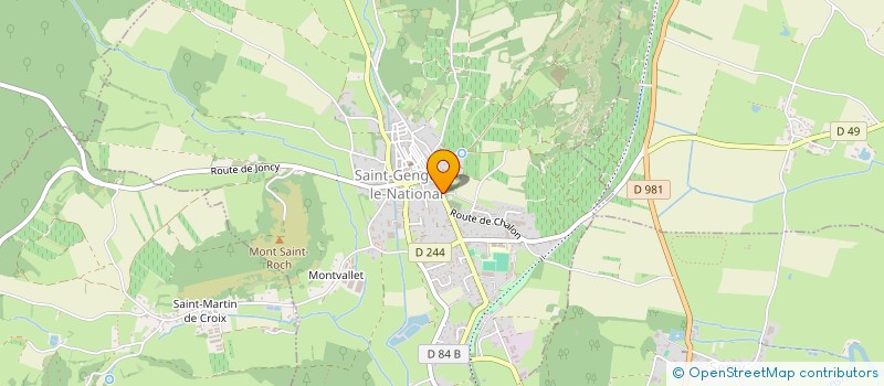 localisation de l'entreprise MONSIEUR CRISTI TIRCA  GENOUILLY