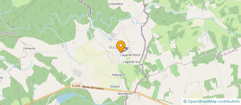 localisation de l'entreprise MONSIEUR CRISTIAM ANGULO RUIZ à MASQUIERES
