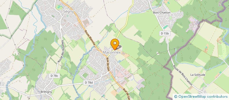 localisation de l'entreprise MONSIEUR CRISTIAN ABARZUA MELO  ORNEX