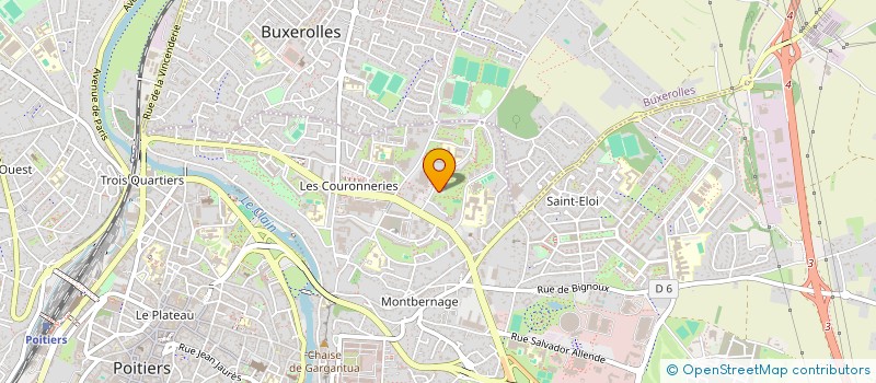 localisation de l'entreprise MONSIEUR CRISTIAN-ALIN LICA  POITIERS