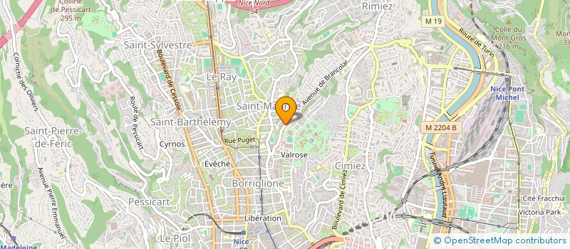 localisation de l'entreprise MONSIEUR CRISTIAN APOSTOL à NICE