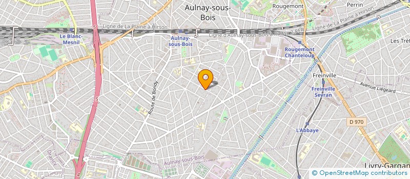 localisation de l'entreprise MONSIEUR CRISTIAN-AUGUSTIAN GAC à AULNAY-SOUS-BOIS
