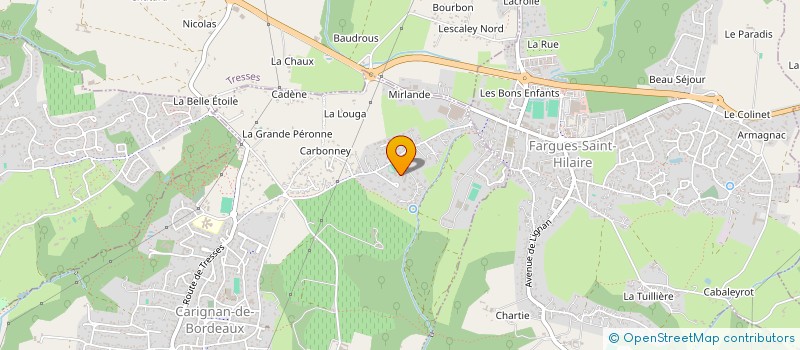 localisation de l'entreprise MONSIEUR CRISTIAN BENCHECI  CARIGNAN-DE-BORDEAUX