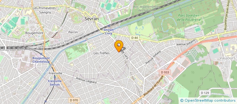 localisation de l'entreprise MONSIEUR CRISTIAN BERLIBA à SEVRAN