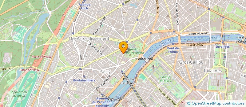 localisation de l'entreprise MONSIEUR CRISTIAN BILAN  PARIS