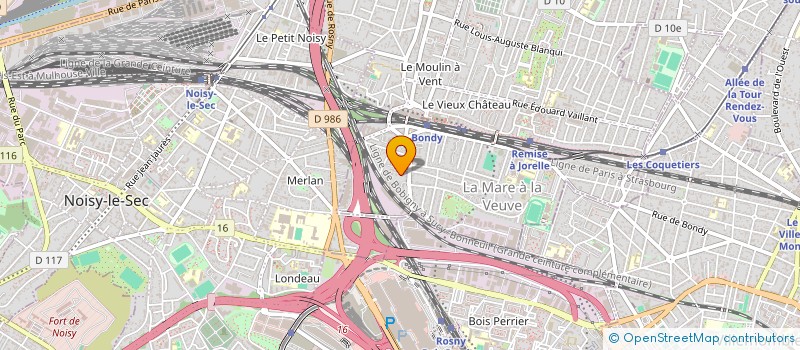 localisation de l'entreprise MONSIEUR CRISTIAN BOGUS à BONDY