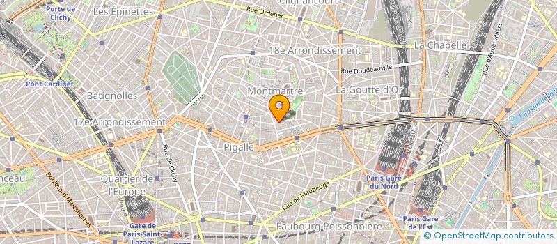 localisation de l'entreprise MONSIEUR CRISTIAN BONCZOS RUDLOFF  PARIS